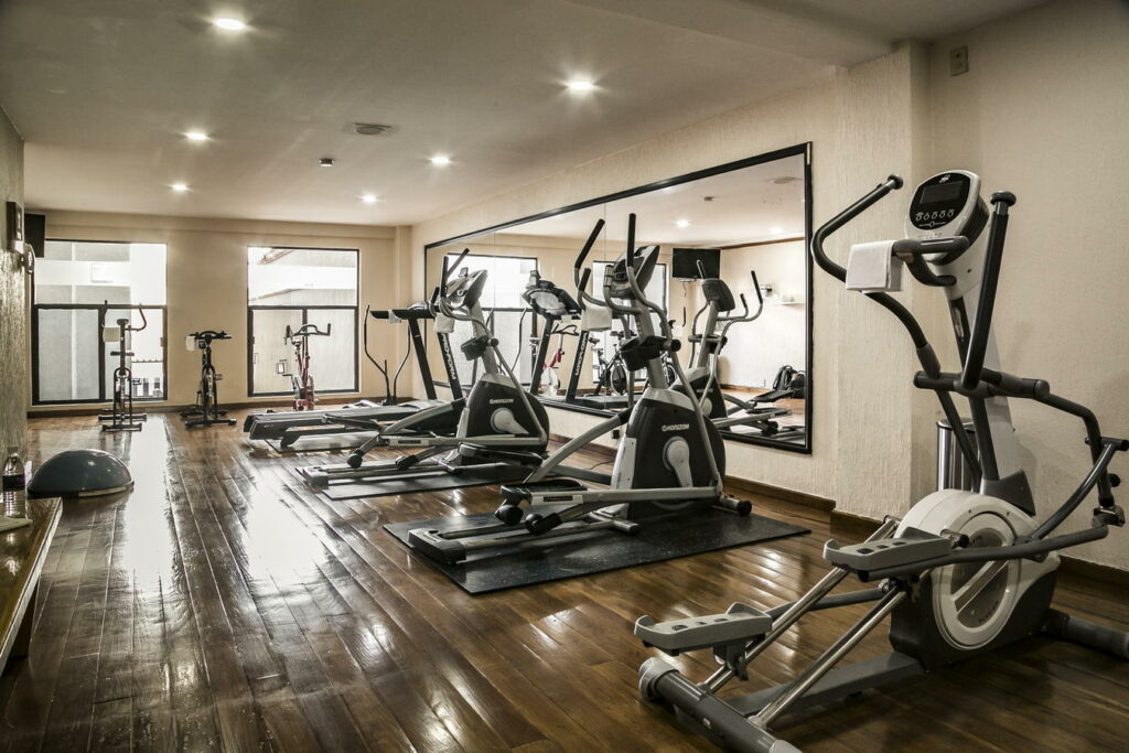 Gimnasio Hotel Imperio de Ángeles Executive León Guanajuato
